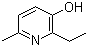 CAS # 2364-75-2, 2-Ethyl-3-hydroxy-6-methylpyridine, 6-Methyl-2-ethyl-3-hydroxypyridine