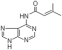 structure of CAS# 2365-40-4, N6-(delta 2-Isopentenyl)-adenine
