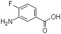 CAS # 2365-85-7, 3-Amino-4-fluorobenzoic acid