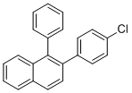 structure of CAS# 2366210-03-7, 2-(4-氯苯基)-1-苯基萘