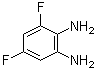 structure of CAS# 2369-29-1, 3,5-二氟苯-1,2-二胺