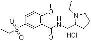 structure of CAS# 23694-17-9, Sultopride hydrochloride