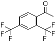 structure of CAS# 237069-82-8, 2',4'-Bis(trifluoromethyl)acetophenone