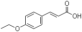 CAS 登录号：2373-79-7, 4-乙氧基肉桂酸, 对乙氧基肉桂酸
