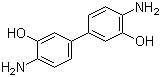 structure of CAS# 2373-98-0, 3,3'-二羟基联苯胺