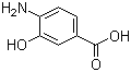 structure of CAS# 2374-03-0, 4-Amino-3-hydroxybenzoic acid