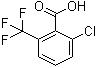 CAS 登录号：2376-00-3, 2-氯-6-(三氟甲基)苯甲酸