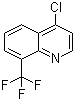 structure of CAS# 23779-97-7, 4-氯-8-三氟甲基喹啉