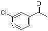 structure of CAS# 23794-15-2, 1-(2-氯吡啶-4-基)乙酮