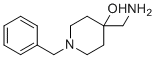 4-(氨基甲基)-1-苄基哌啶-4-醇分子结构 (CAS 23804-68-4)