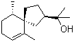 structure of CAS# 23811-08-7, (2R,5S,10S)-alpha,alpha,6,10-Tetramethylspiro[4.5]dec-6-ene-2-methanol