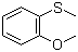 structure of CAS# 2388-73-0, 2-Methoxythioanisole