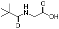 structure of CAS# 23891-96-5, [(2,2-二甲基丙酰基)氨基]乙酸