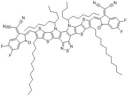 structure of CAS# 2389125-23-7, Y6-BO-4F