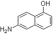 structure of CAS# 23894-12-4, 6-氨基-1-萘酚