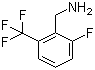 structure of CAS# 239087-06-0, 2-Fluoro-6-(trifluoromethyl)benzylamine