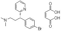 CAS 登录号：2391-03-9, 马来酸右旋溴苯那敏