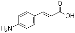 CAS 登录号：2393-18-2, 4-氨基肉桂酸