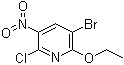 CAS # 239791-63-0, 3-Bromo-6-chloro-2-ethoxy-5-nitropyridine