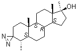 CAS # 2398-56-3, (4alpha,5alpha,17beta)-4,17-Dimethylspiro[androstane-3,3'-[3H]diazirin]-17-ol