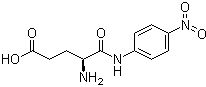 structure of CAS# 24032-35-7, alpha-L-谷氨酰对硝基苯胺