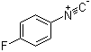 structure of CAS# 24075-34-1, 1-氟-4-异氰基苯