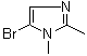 structure of CAS# 24134-09-6, 5-溴-1,2-二甲基咪唑