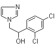 structure of CAS# 24155-42-8, alpha-(2,4-二氯苯基)-1H-咪唑-1-乙醇