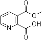 structure of CAS# 24195-02-6, 3-(甲氧羰基)皮考林酸
