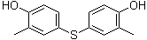 structure of CAS# 24197-34-0, 二(4-羟基-3-甲基苯基)硫醚