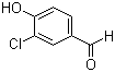 structure of CAS# 2420-16-8, 3-氯-4-羟基苯甲醛