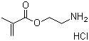 CAS 登录号：2420-94-2, 甲基丙烯酸 2-氨基乙基酯盐酸盐, 2-氨乙基甲基丙烯酸酯盐酸盐