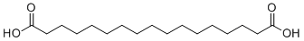 structure of CAS# 2424-90-0, 十七烷二酸