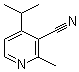 CAS # 242474-49-3, 2-Methyl-4-(1-methylethyl)-3-pyridinecarbonitrile