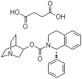 structure of CAS# 242478-38-2, 索非那新琥珀酸盐