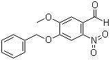 CAS 登录号：2426-84-8, 4-(苄氧基)-5-甲氧基-2-硝基苯甲醛