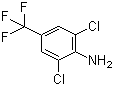 structure of CAS# 24279-39-8, 2,6-二氯-4-三氟甲基苯胺