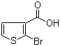 structure of CAS# 24287-95-4, 2-Bromo-3-thiophenecarboxylic acid