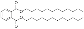 structure of CAS# 2432-90-8, Didodecyl phthalate
