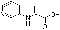 structure of CAS# 24334-20-1, 1H-吡咯并[2,3-c]吡啶-2-羧酸