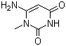 CAS 登录号：2434-53-9, 6-氨基-1-甲基脲嘧啶