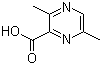 CAS 登录号：2435-46-3, 3,6-二甲基吡嗪甲酸