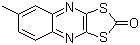 CAS # 2439-01-2, Chinomethionate, Quinomethionate, 6-Methyl-1,3-dithiolo[4,5-b]quiuoxalin-2-one