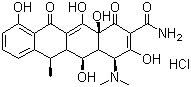 structure of CAS# 24390-14-5, Doxycycline hyclate