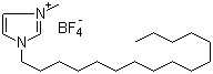 CAS # 244193-64-4, 1-Hexadecyl-3-methylimidazolium tetrafluoroborate, 1-Cetyl-3-methylimidazolium tetrafluoroborate, 1-Hexadecyl-3-methyl-1H-imidazolium tetrafluoroborate