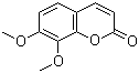 structure of CAS# 2445-80-9, Daphnetin dimethyl ether