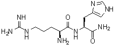 CAS # 244765-93-3, L-Arginyl-L-histidinamide