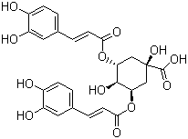 structure of CAS# 2450-53-5, Isochlorogenic acid A