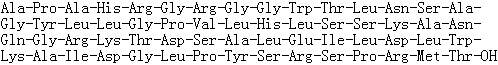 Galanin-like peptide (Rattus norvegicus) molecular structure (CAS 245114-97-0)