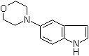 structure of CAS# 245117-16-2, 5-(4-吗啉基)-1H-吲哚